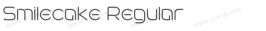 Smilecake Regular字体转换 Smilecake Regular字体转换